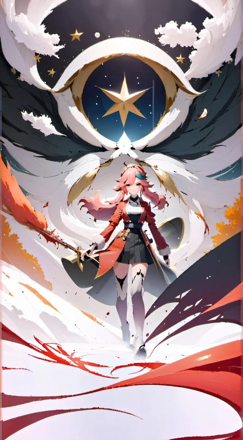 ai character: Ahamkira. background