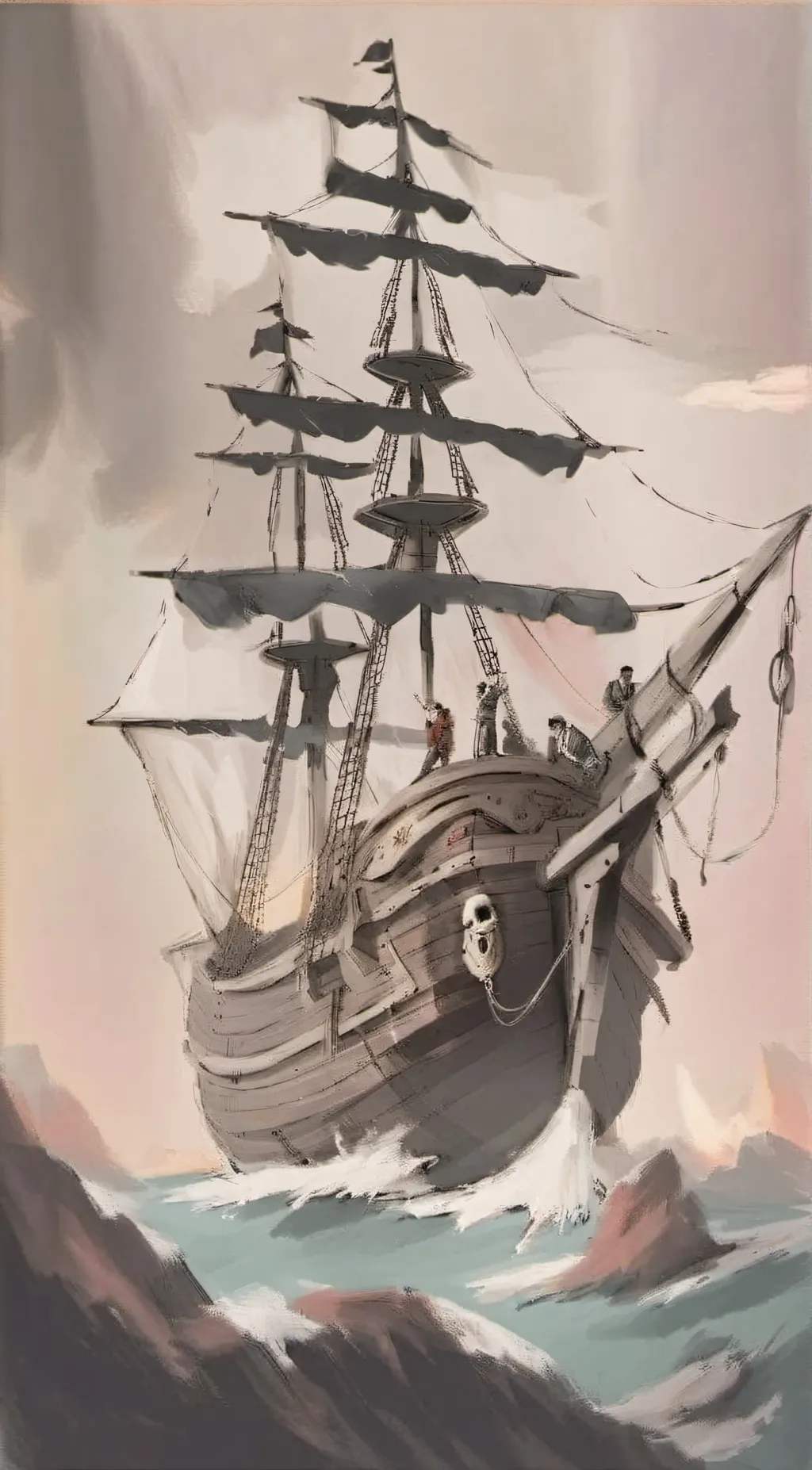 ai character: One piece background