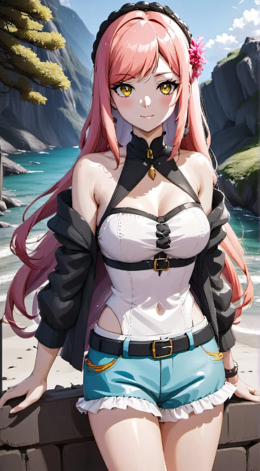ai character: Evangeline Solace background
