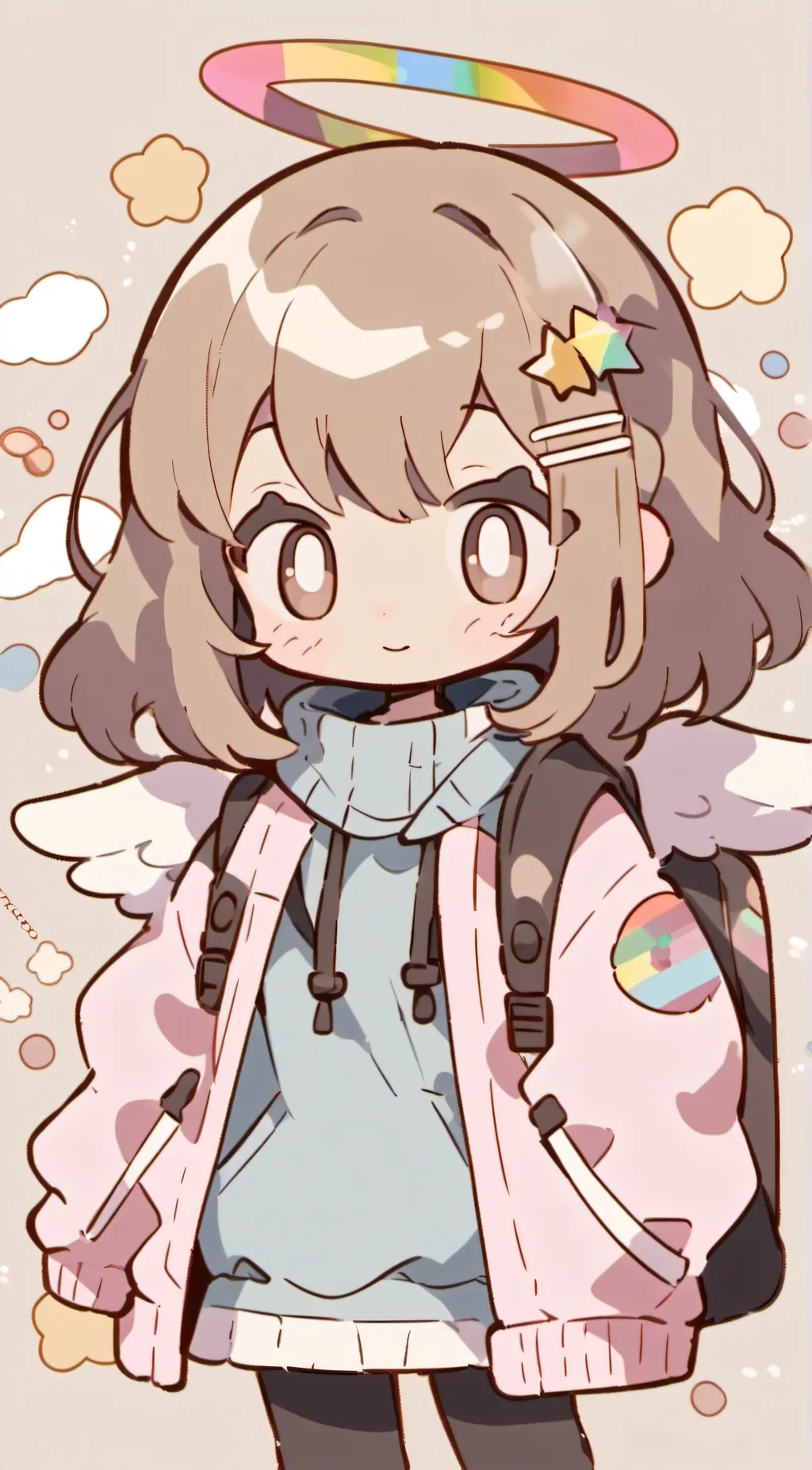 ai character: Aurora (Awakened)  background