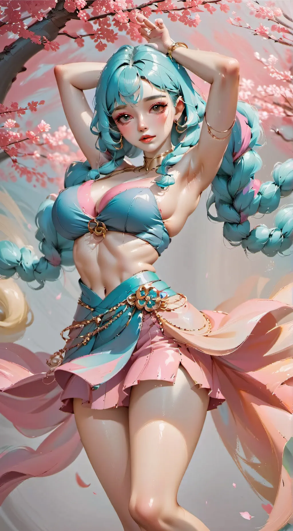 ai character: Vicky background
