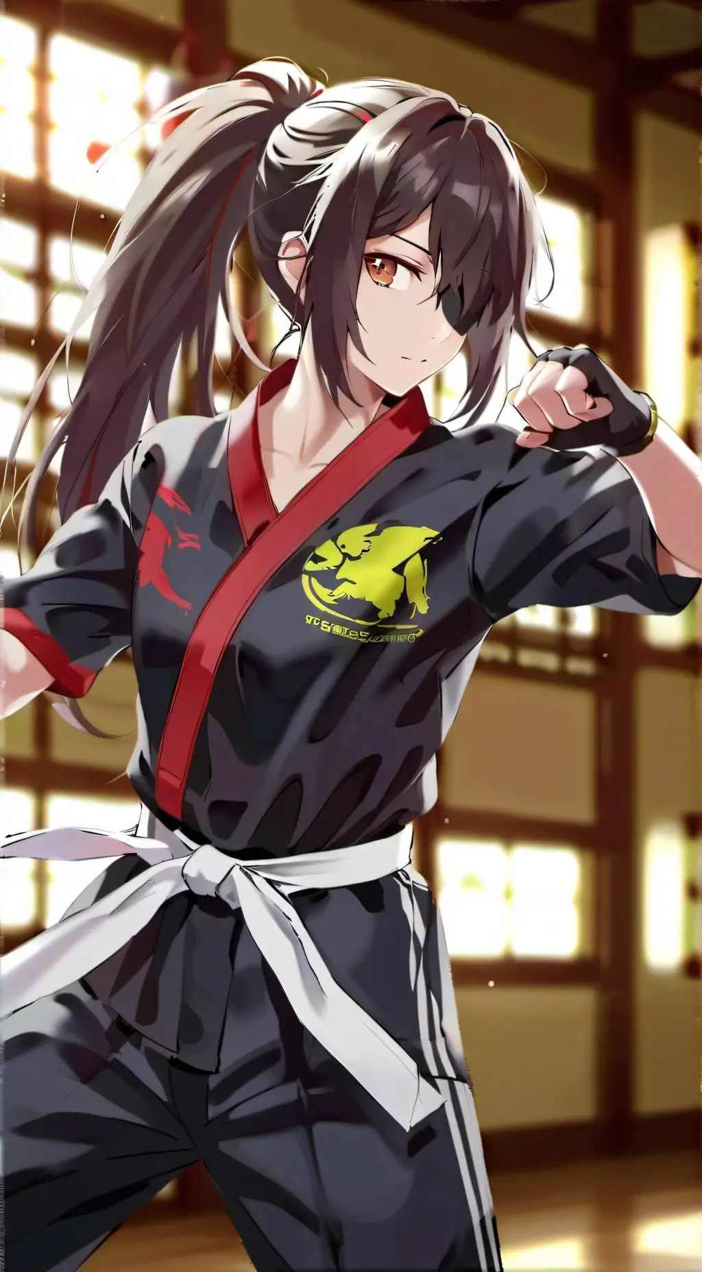 ai character: lily background