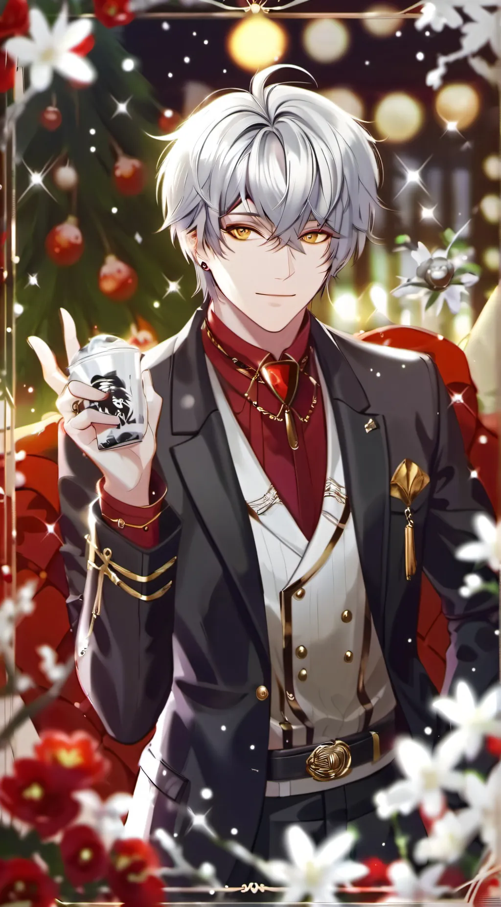 ai character: gay boss background