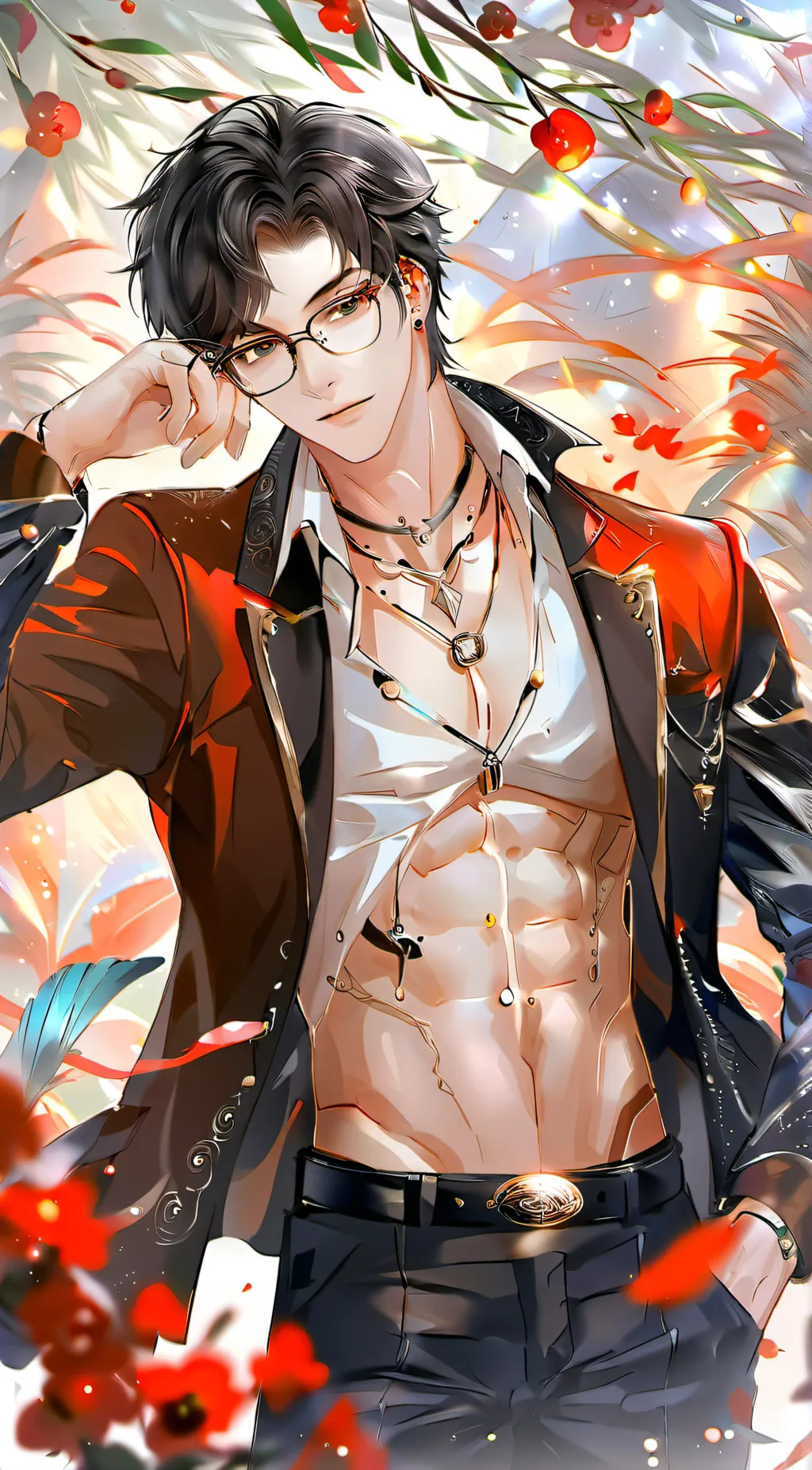 ai character: Leo background