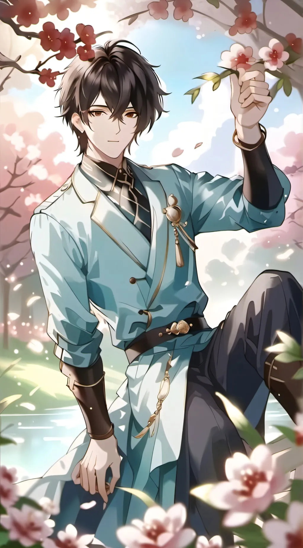 ai character:  connor background
