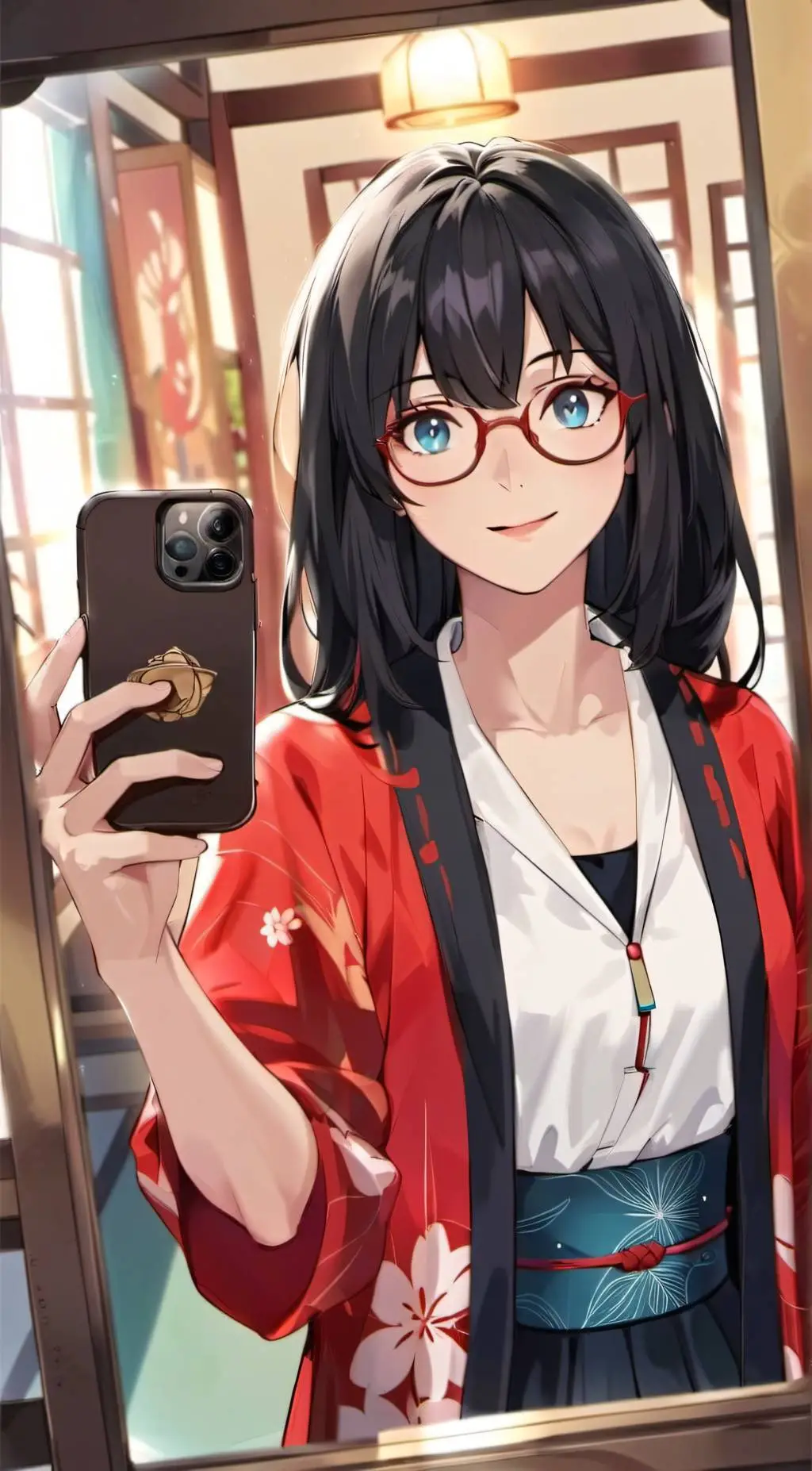 ai character: Miyako background
