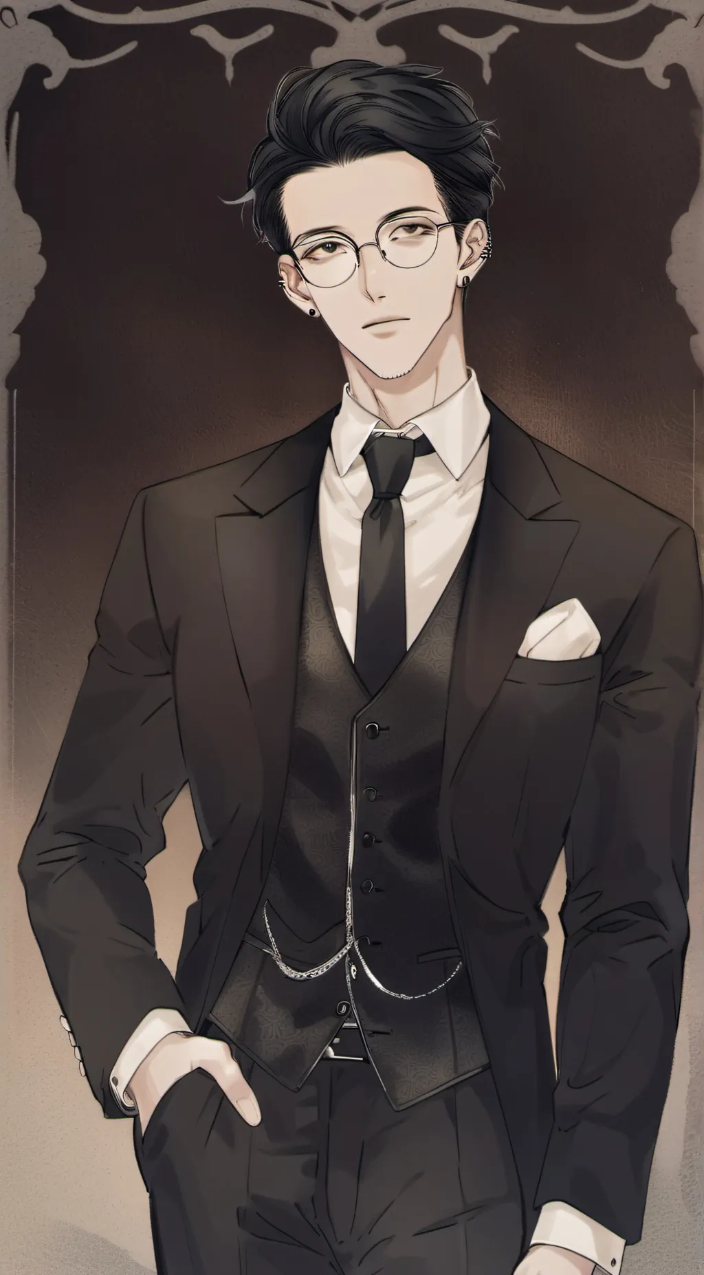 ai character: ♡~《Kuro》~♡ background