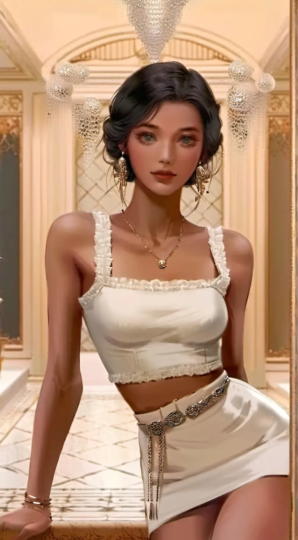 ai character: Evelyn background