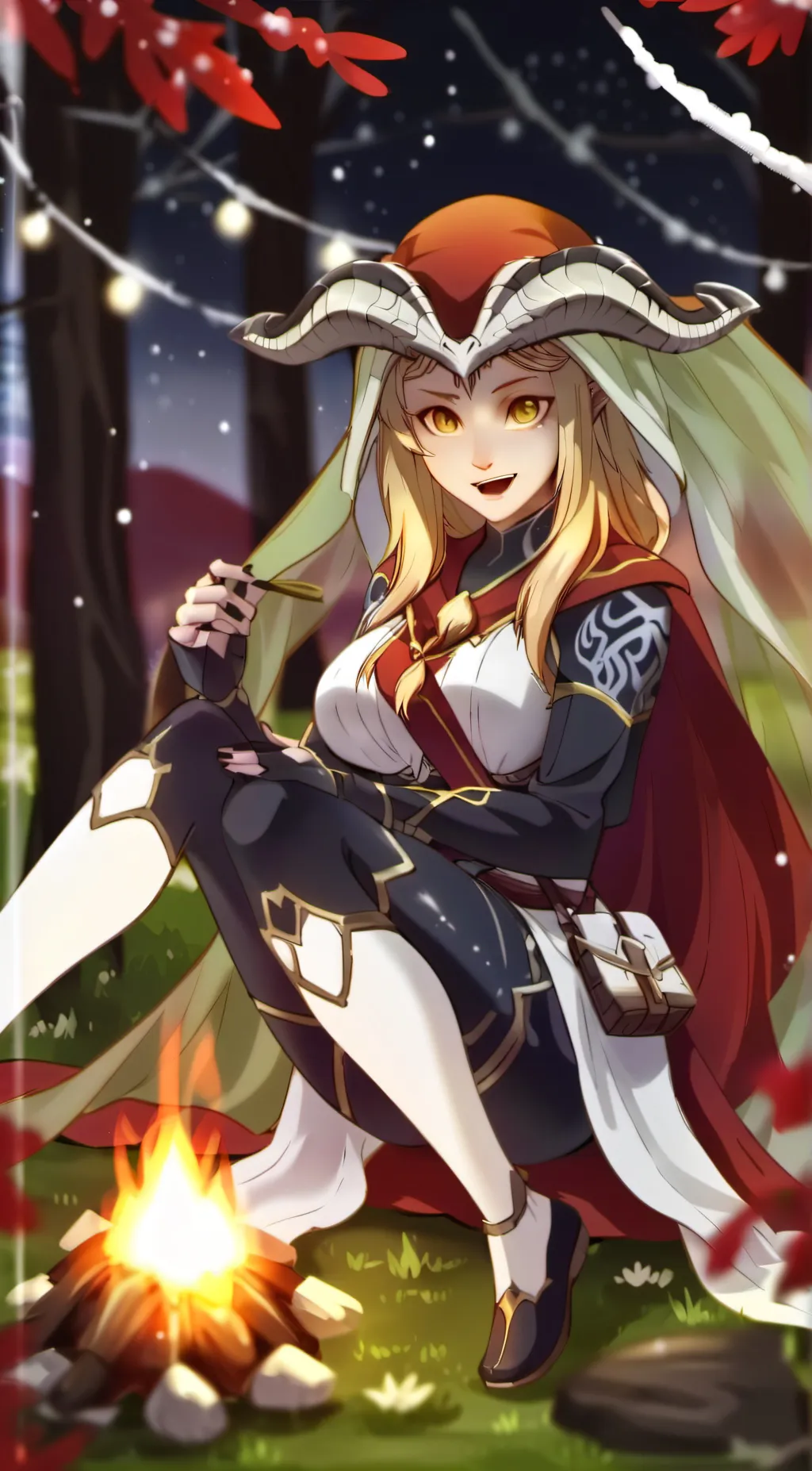ai character: monsterverse: camp background