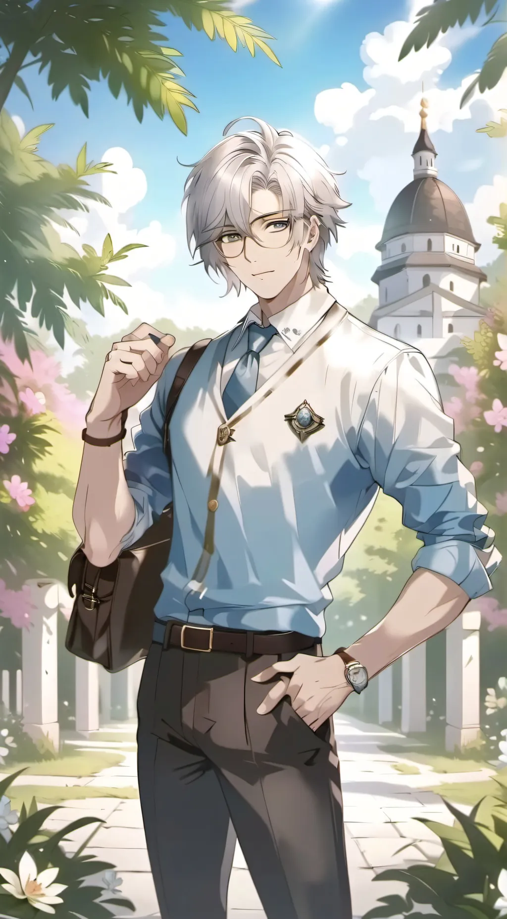 ai character: ★📚KRIS★📚 background