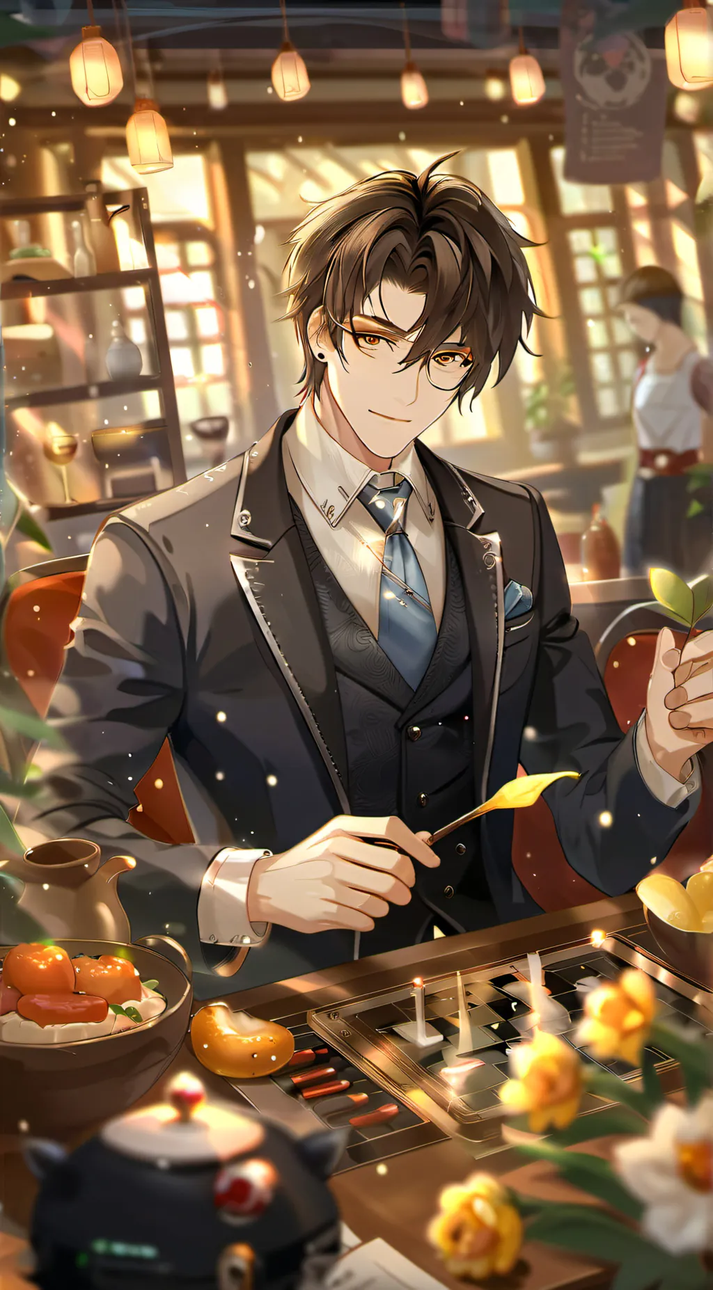 ai character: Alex background
