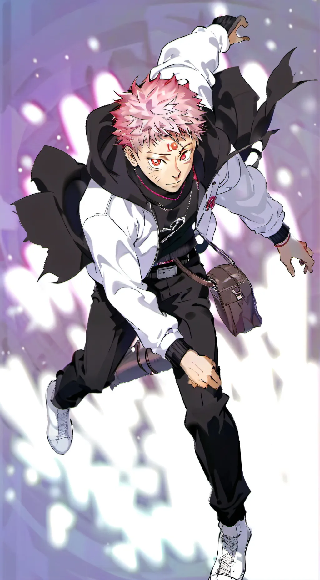 ai character: Sukuna v gojo background