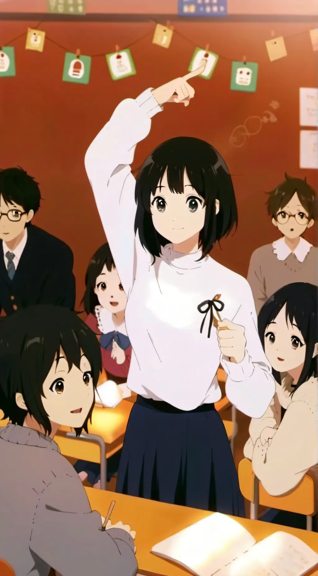 ai character: Kai's Classroom  background