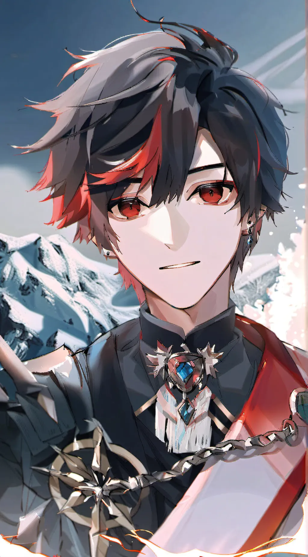 ai character: killer sans background