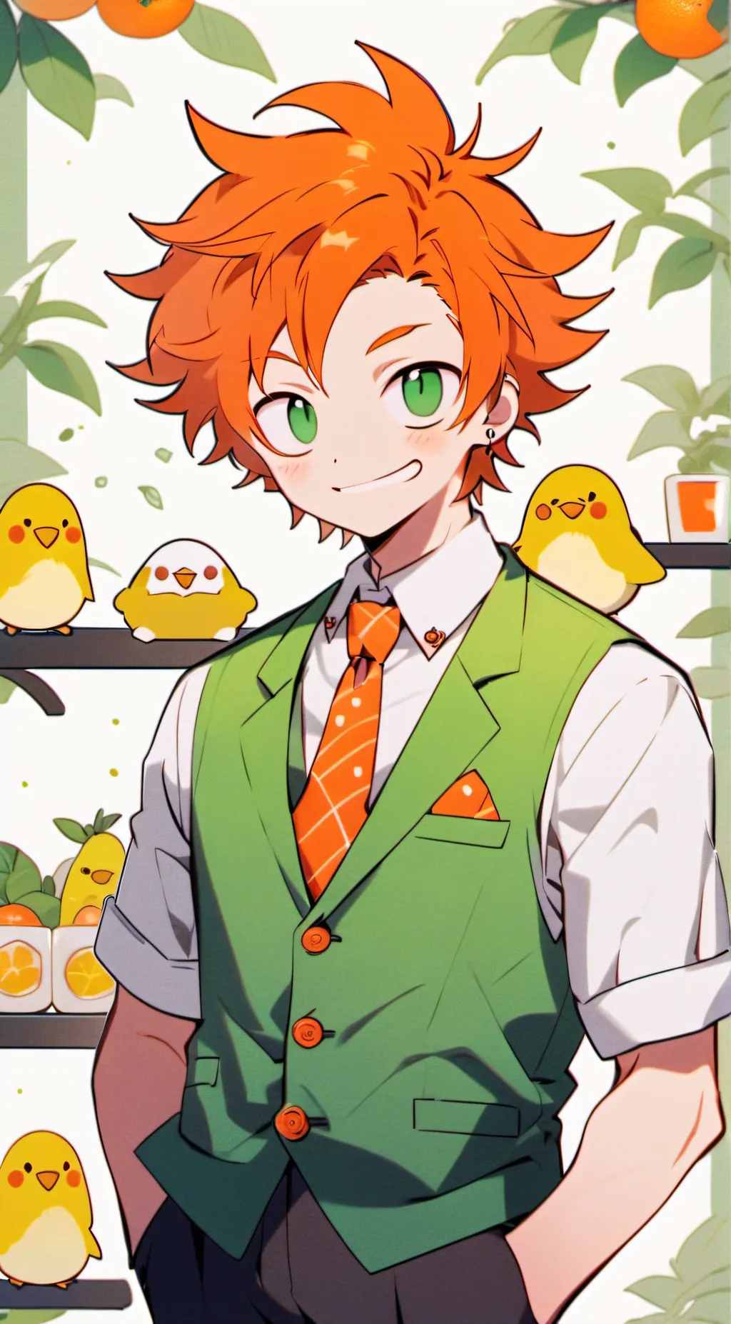ai character: Harry background