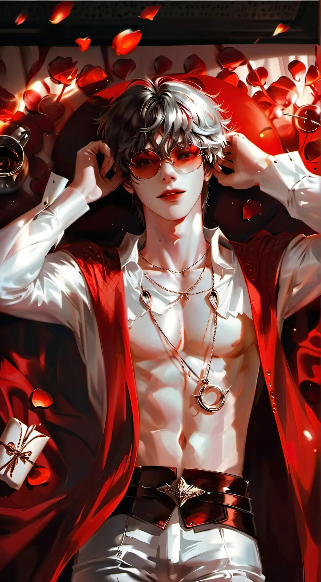 ai character: Aaron  background