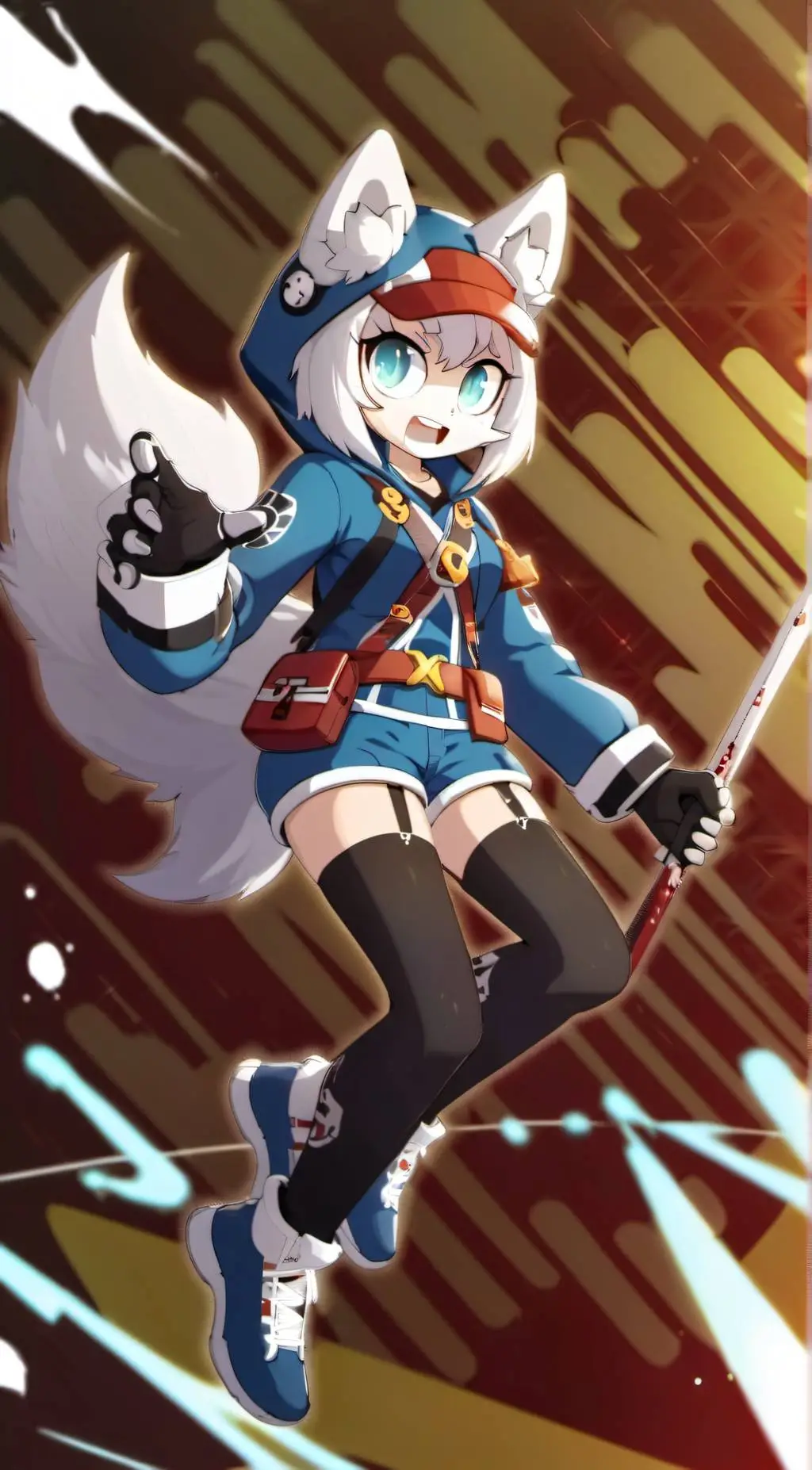 ai character: sonic and friends background