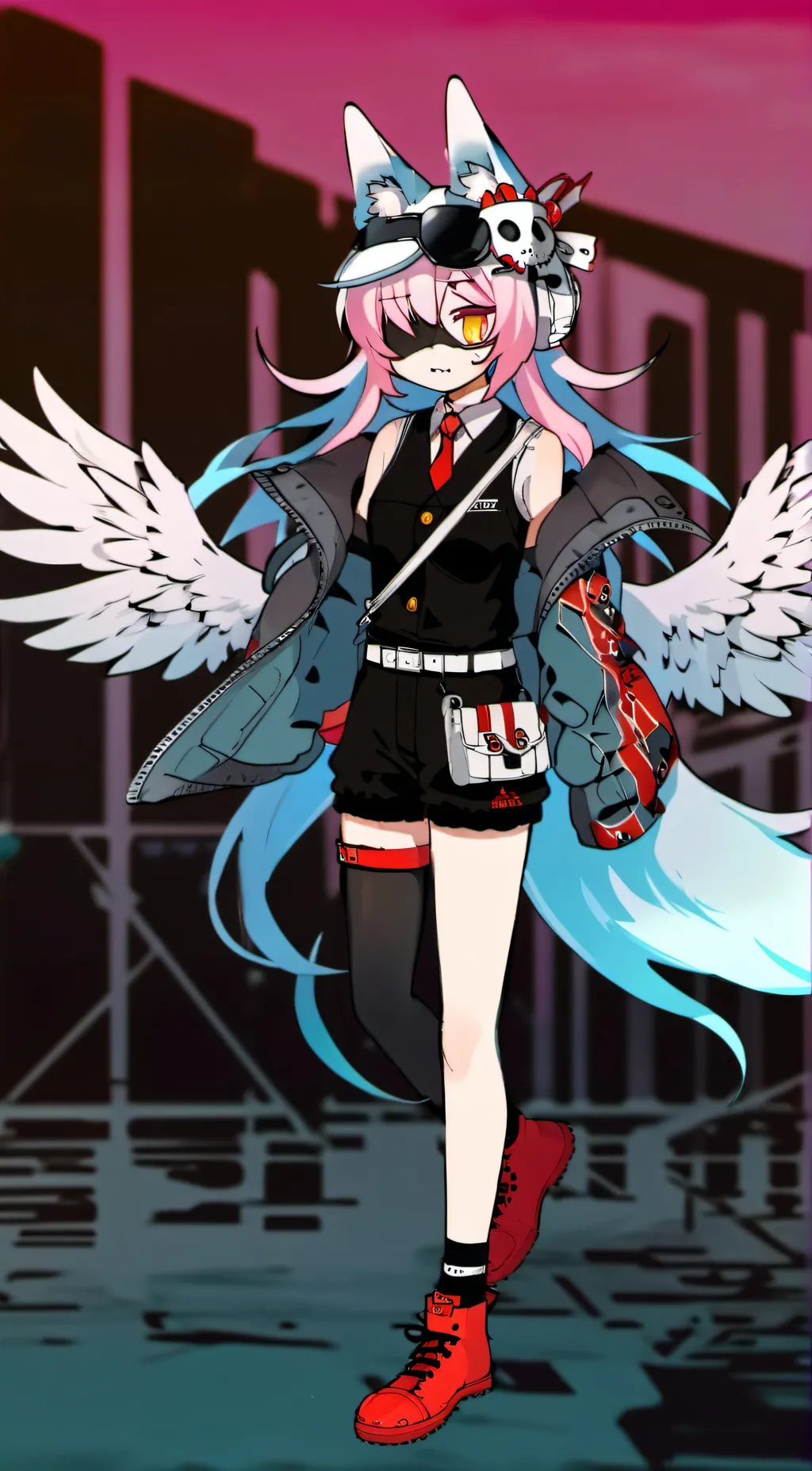 ai character: Angelica background