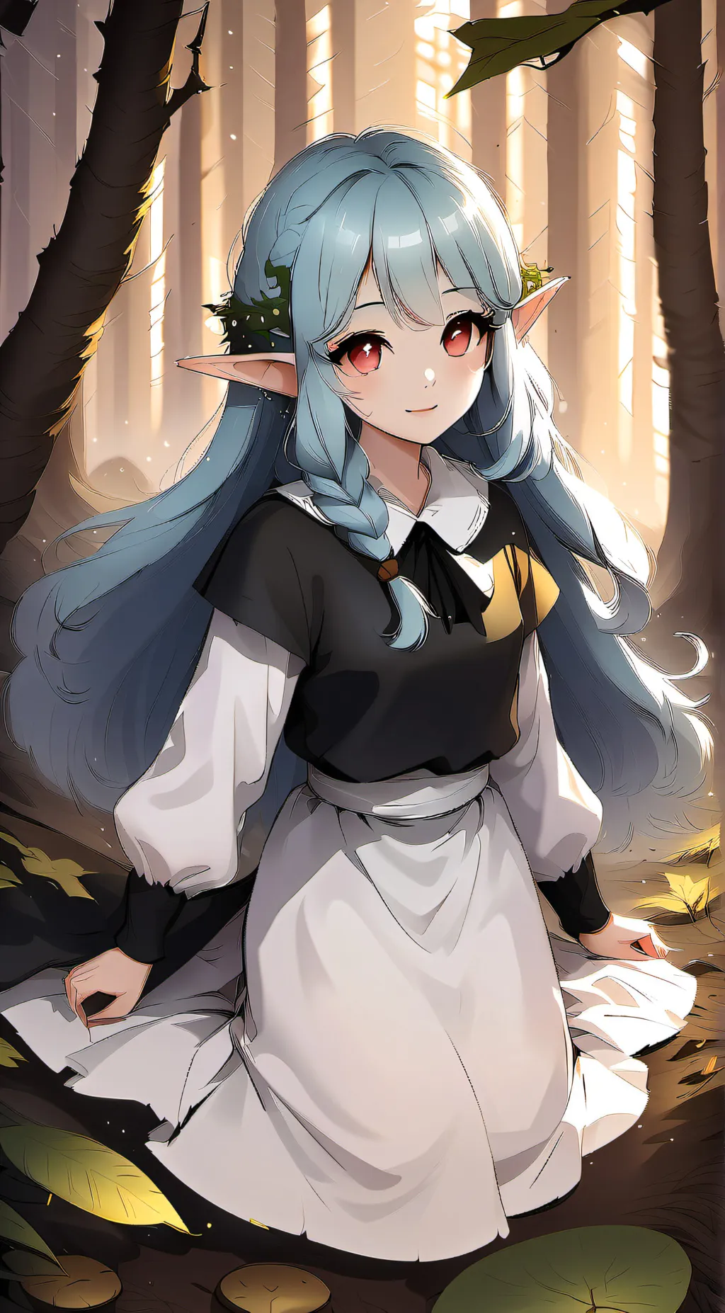 ai character: Elara background