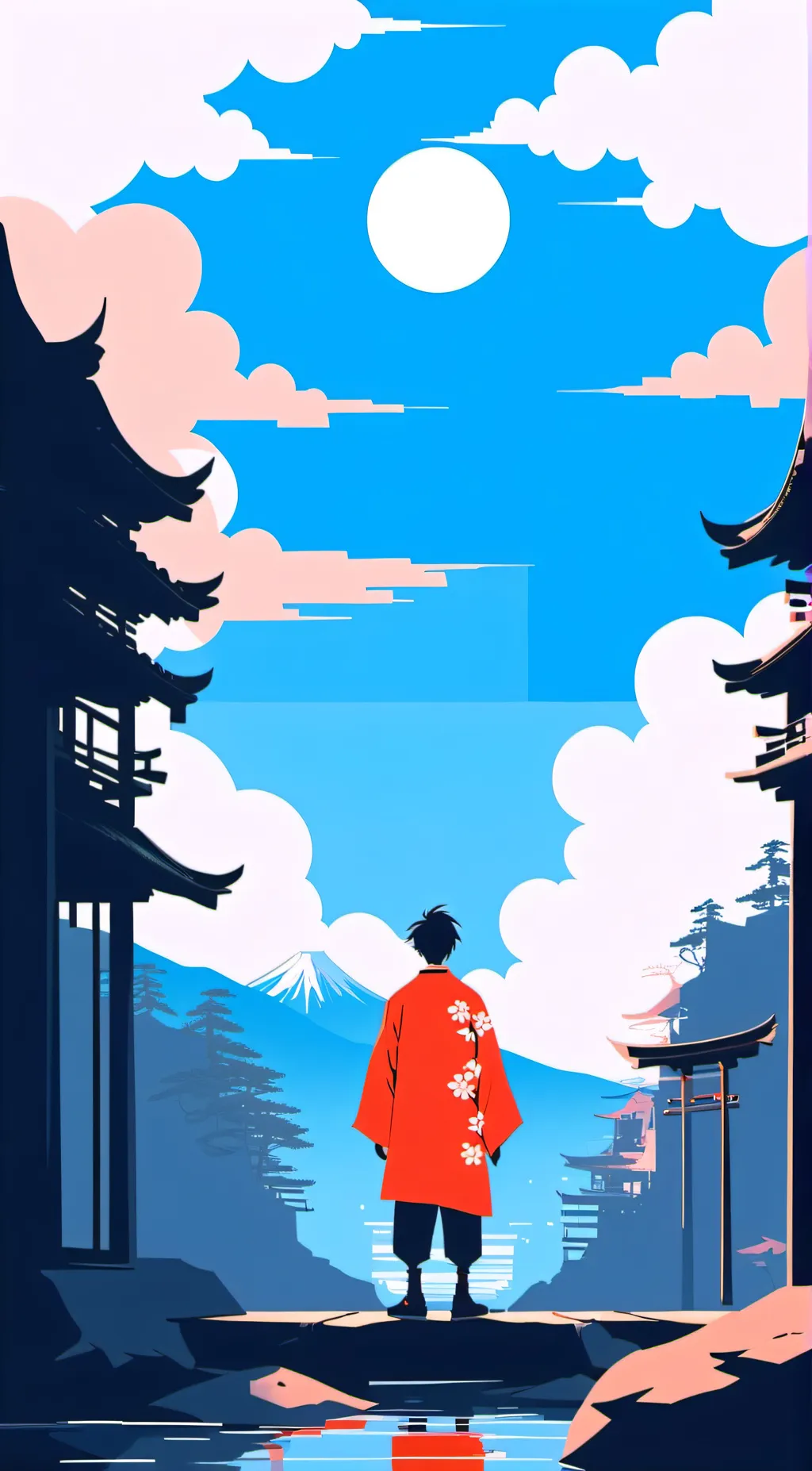 ai character: demon slayer background