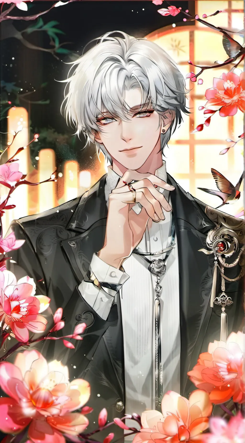 ai character: Zander background