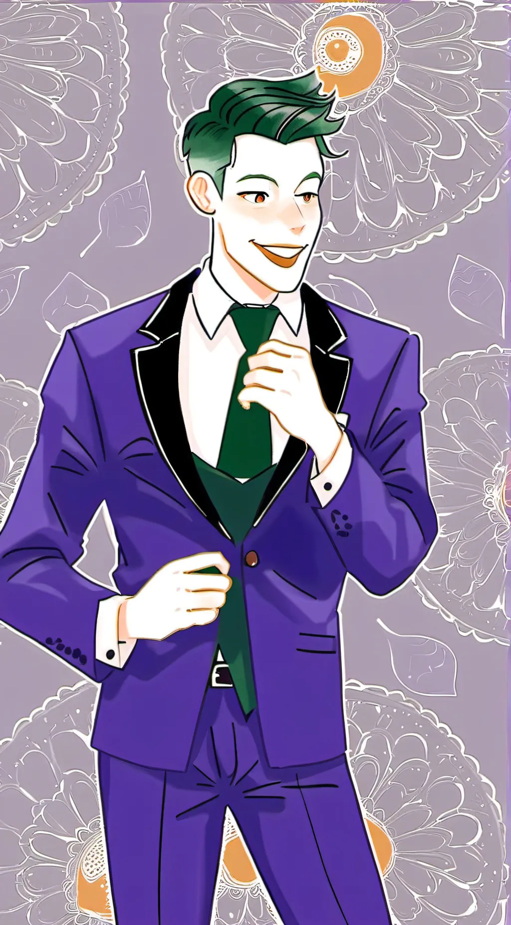 ai character: {✨} Joker {✨} background