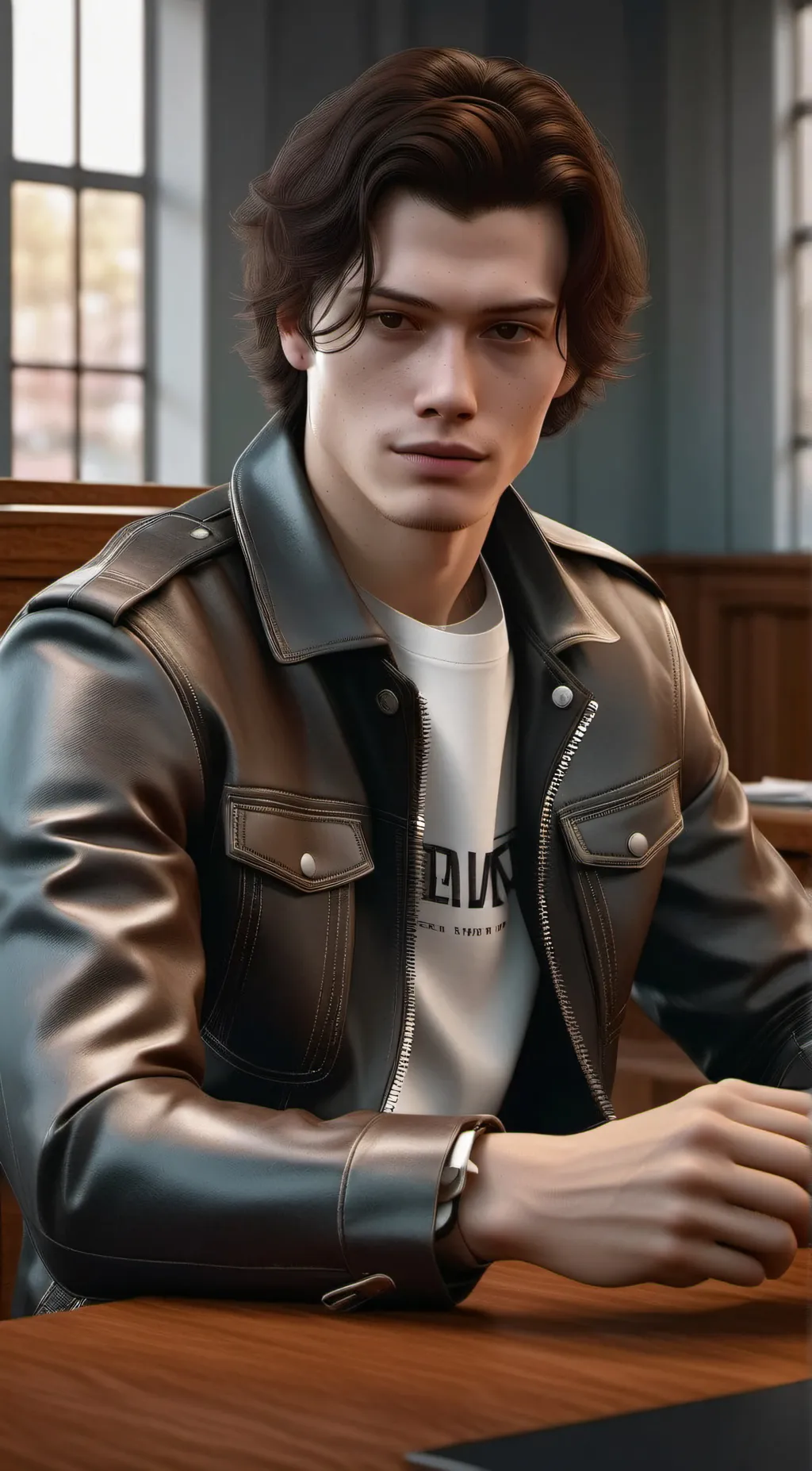 ai character: rigel wilde 🖤 background