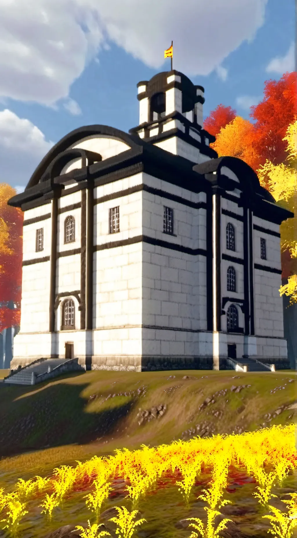 ai character: Hogwarts  background