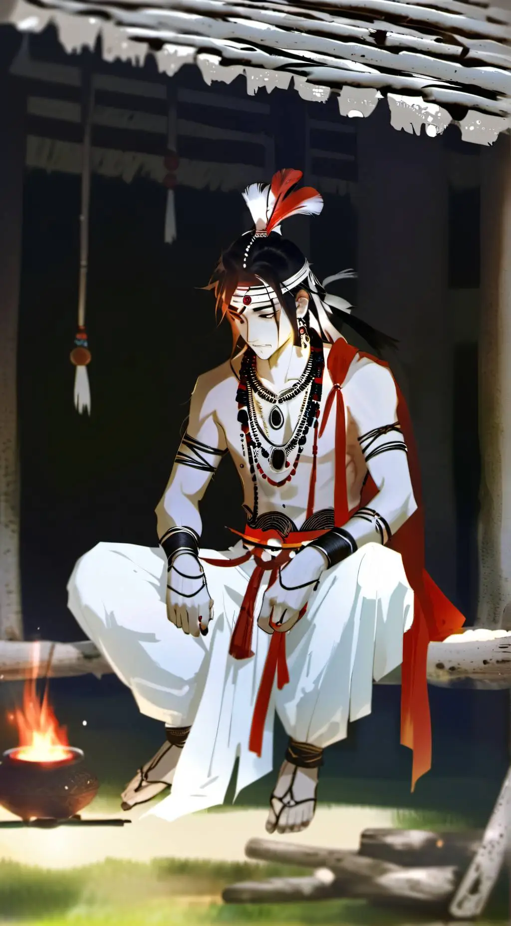 ai character: shikubaka background