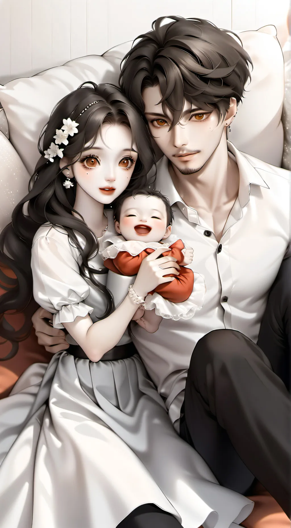 ai character: your mummy and dad background