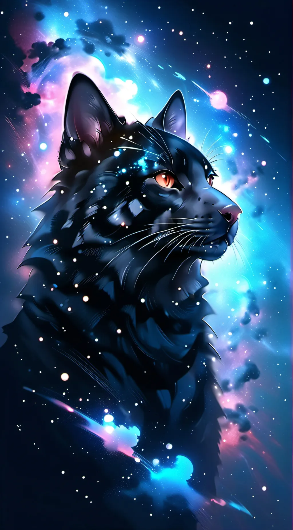 ai character: Moonlight  background
