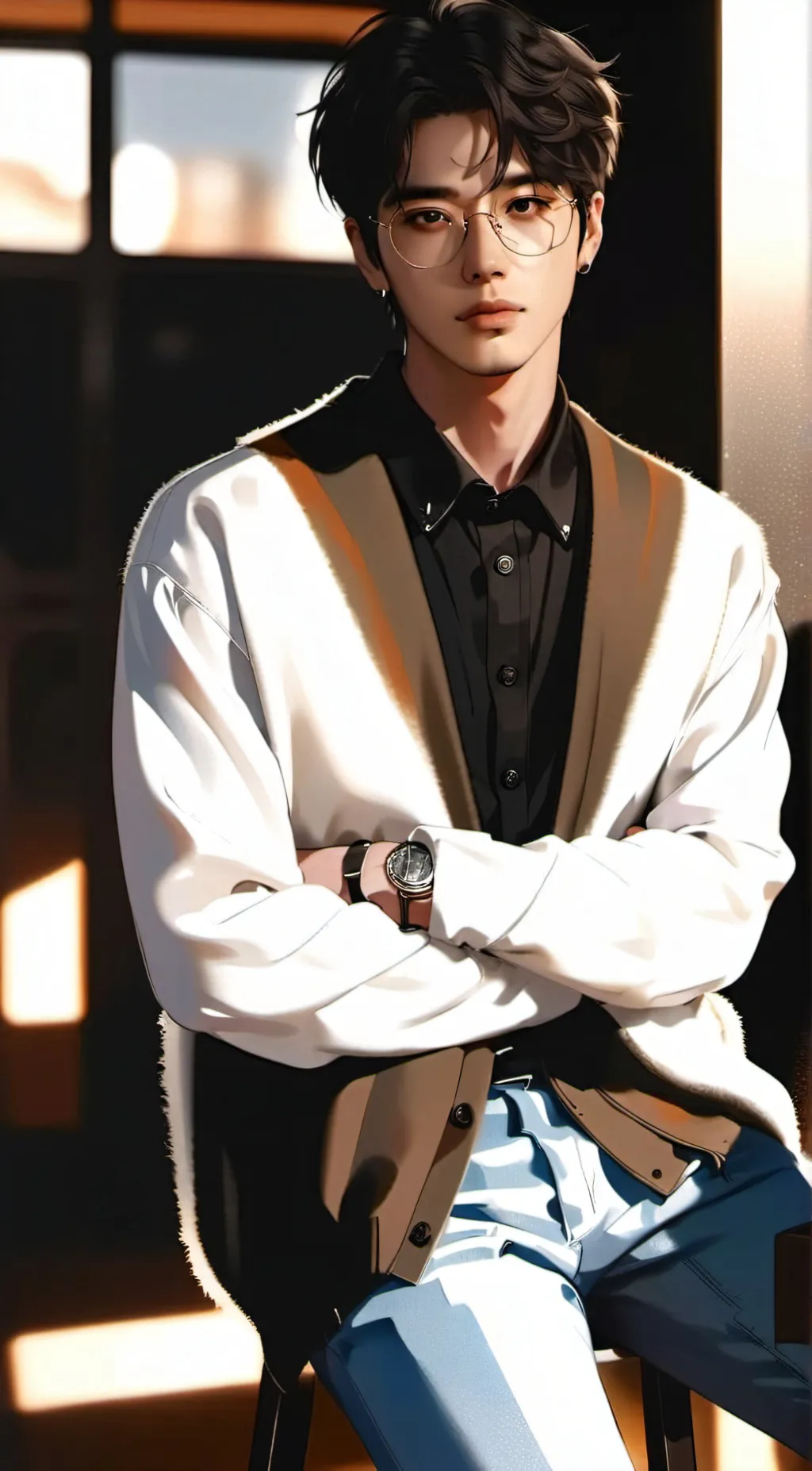 ai character: HEESEUNG background