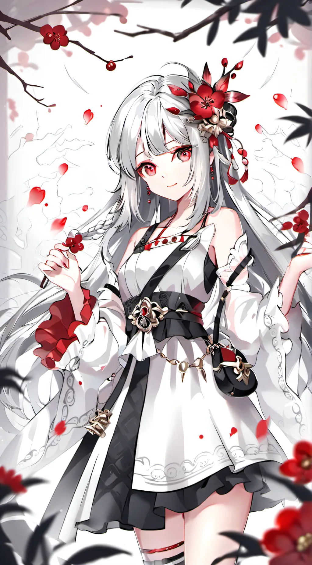ai character: lily background