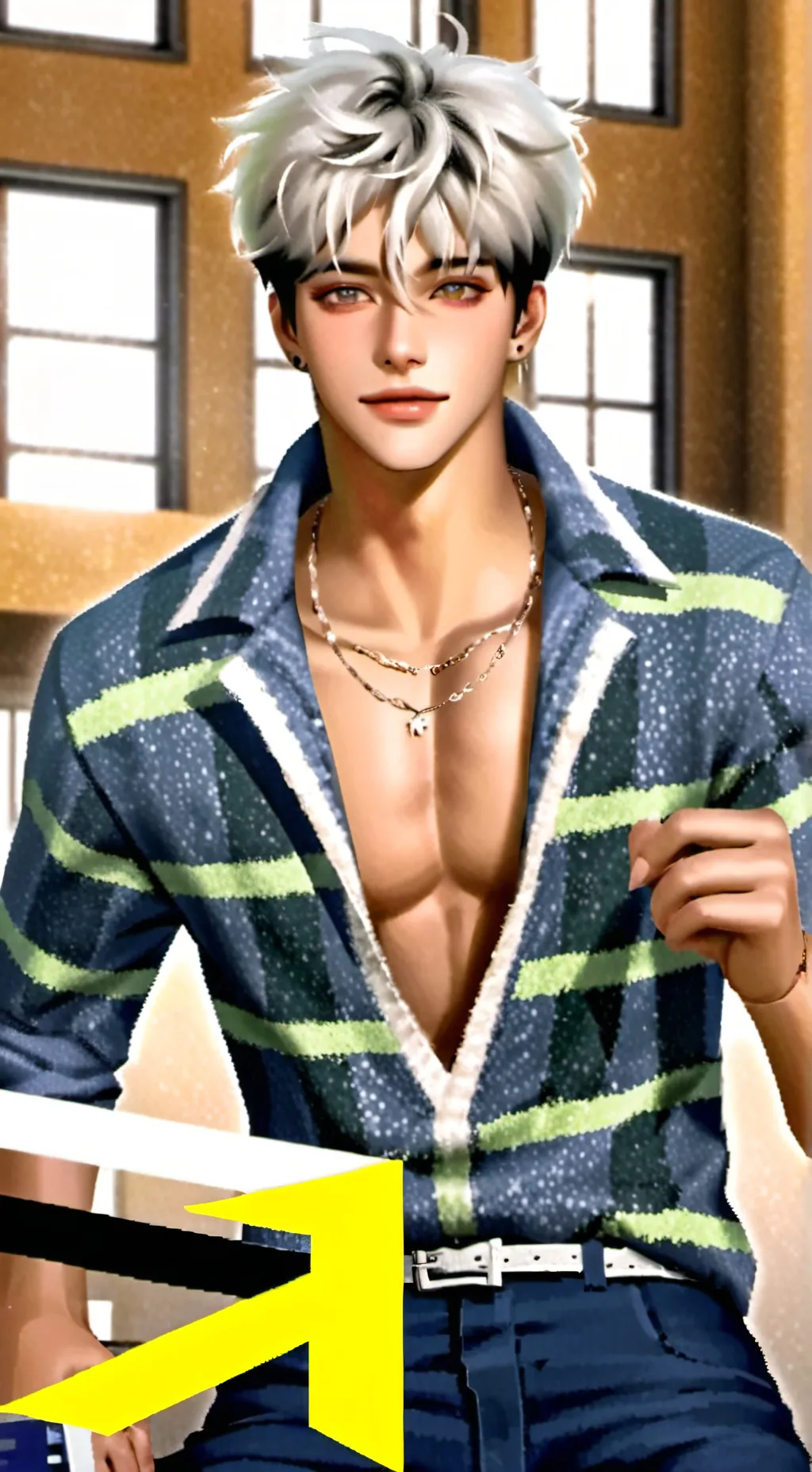 ai character: Aaron background