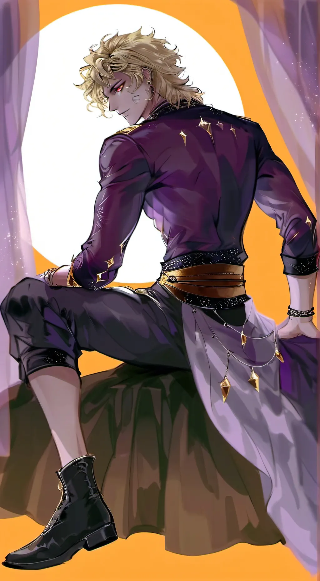 ai character: Dio background