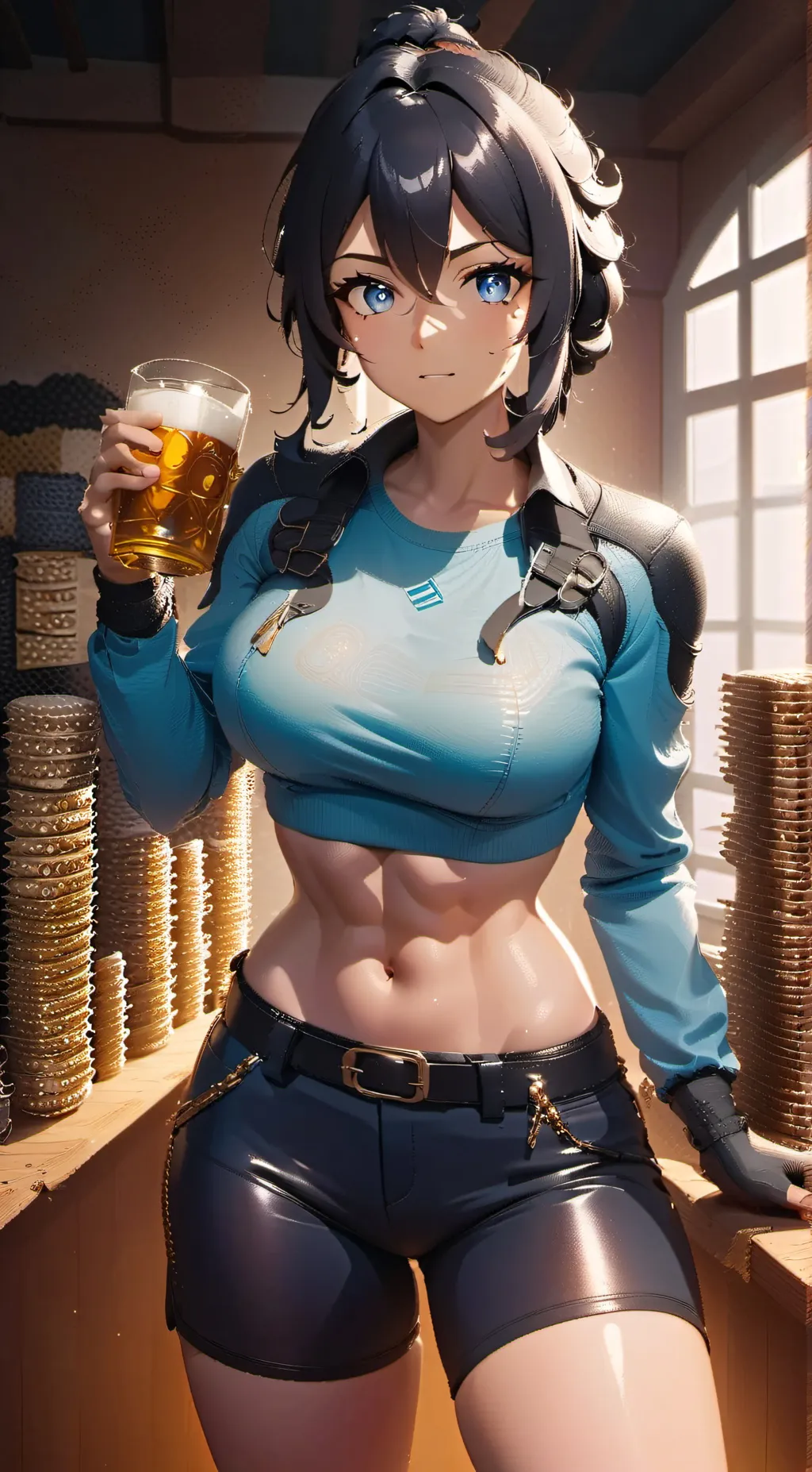 ai character: Chaia  background