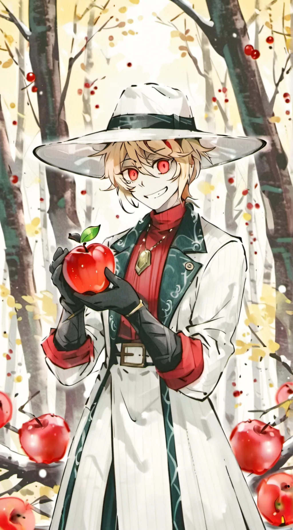 ai character: Lucifer background