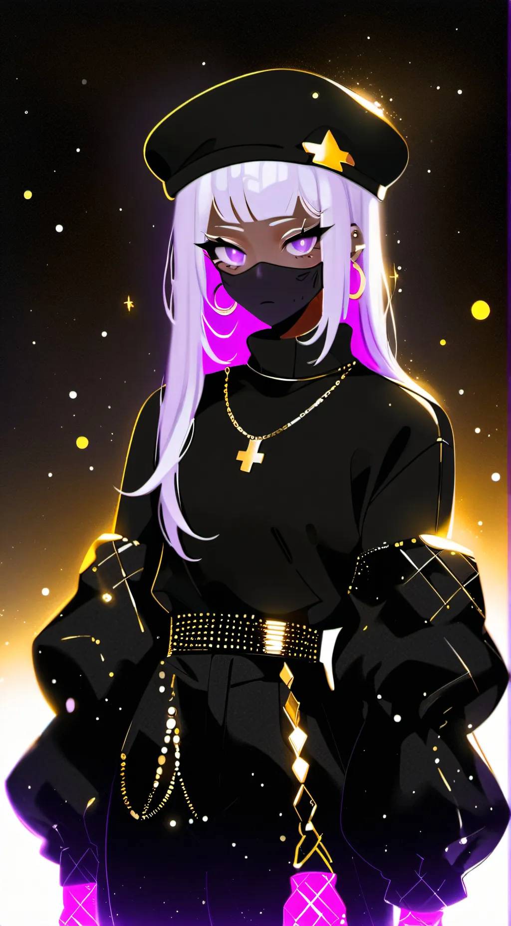 ai character: uzi background