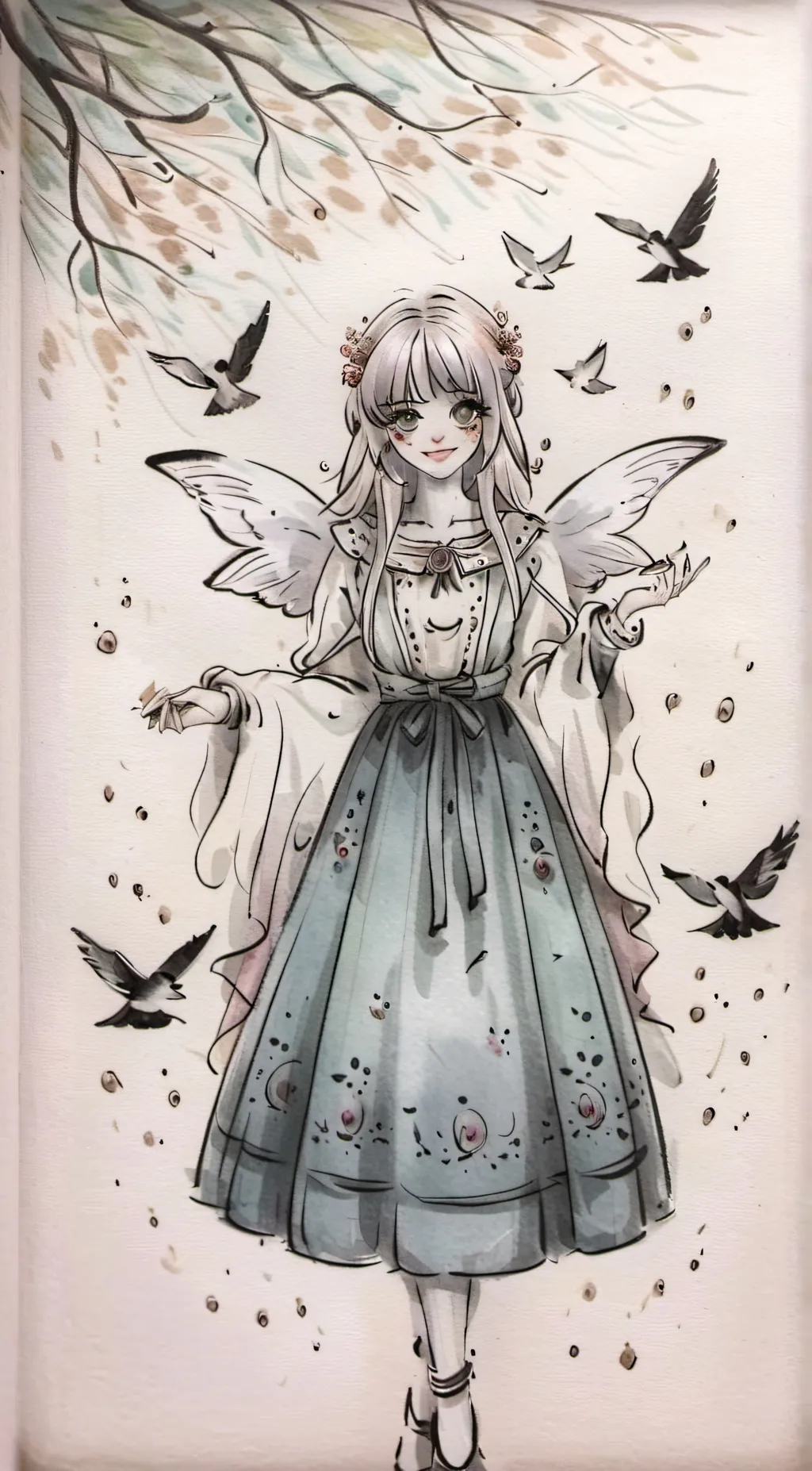 ai character: rania-chan:3 background