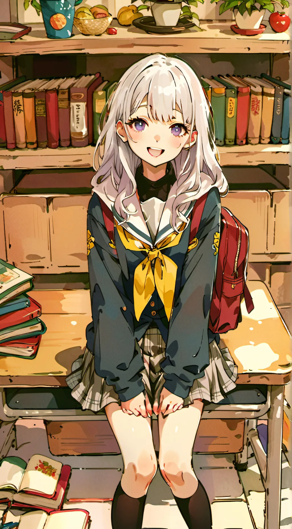 ai character: Nova James background