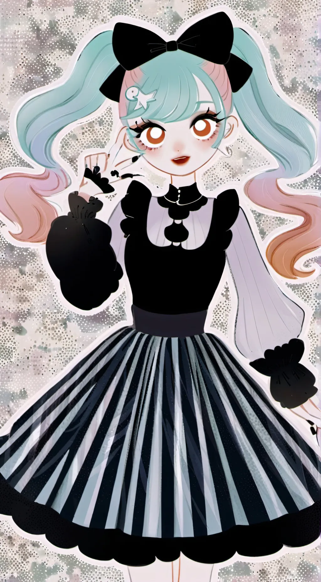 ai character: Annabelle  background