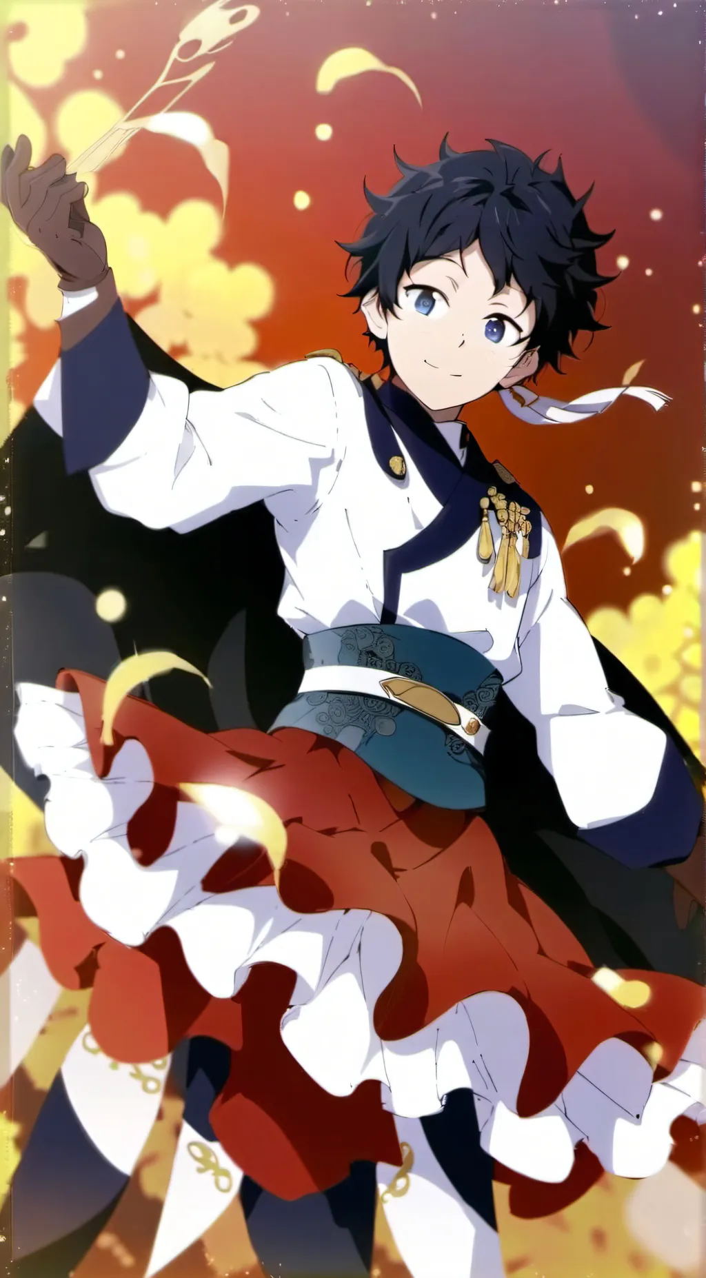 ai character: Demon slayer  background