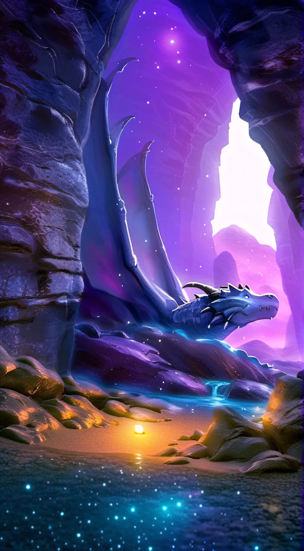 ai character: 🔮gemstone🔮 background