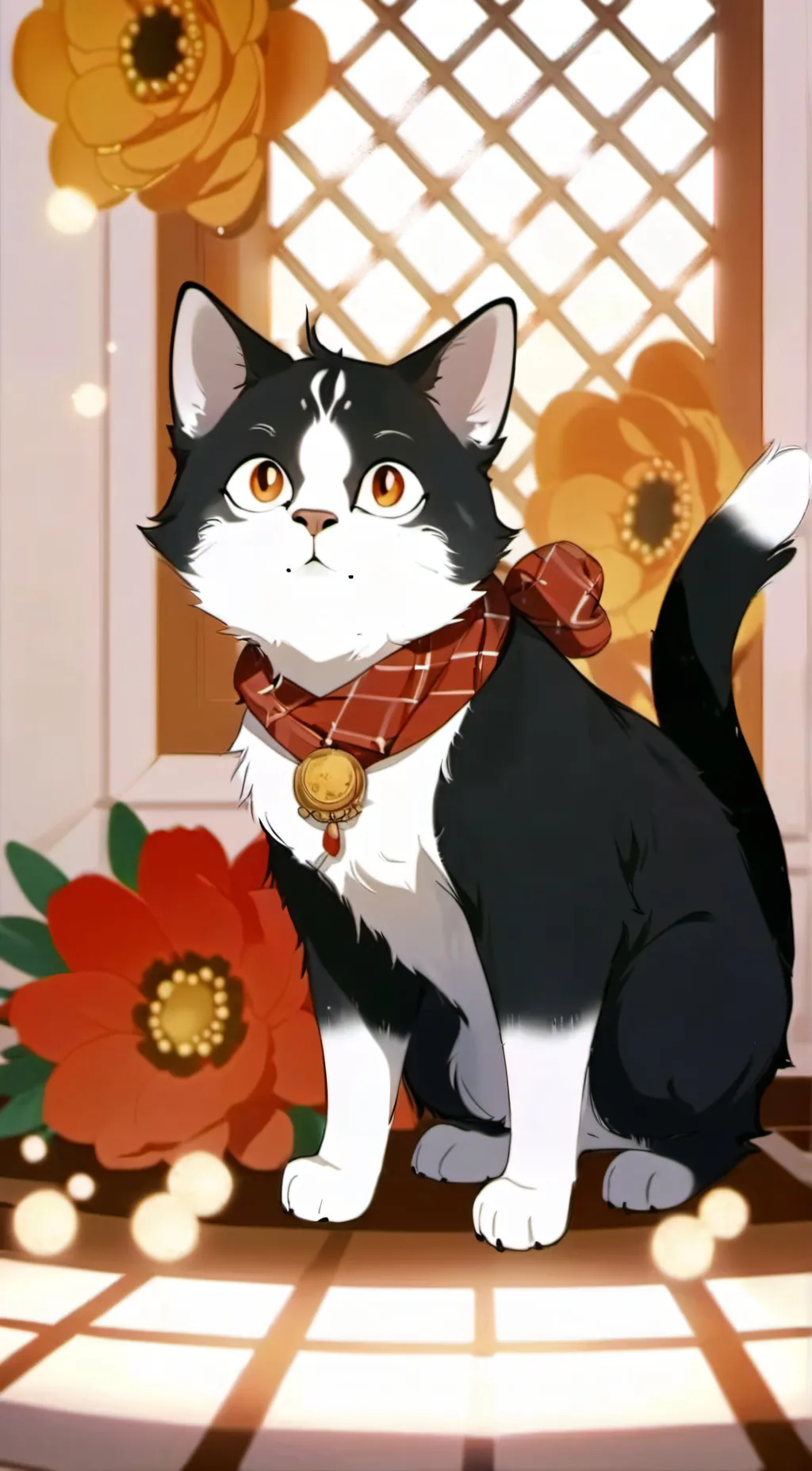 ai character: sunshine  background