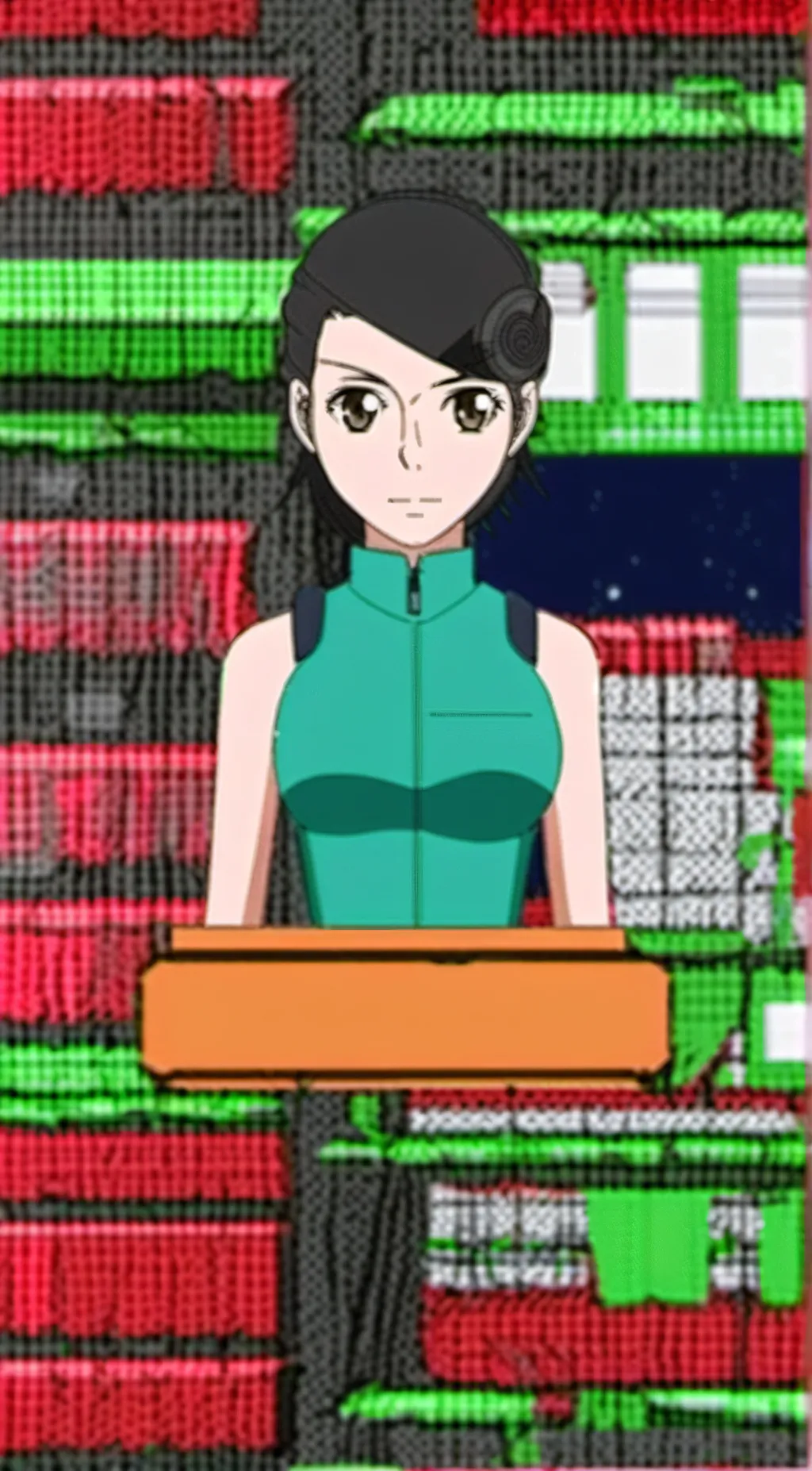 ai character: sadara  background