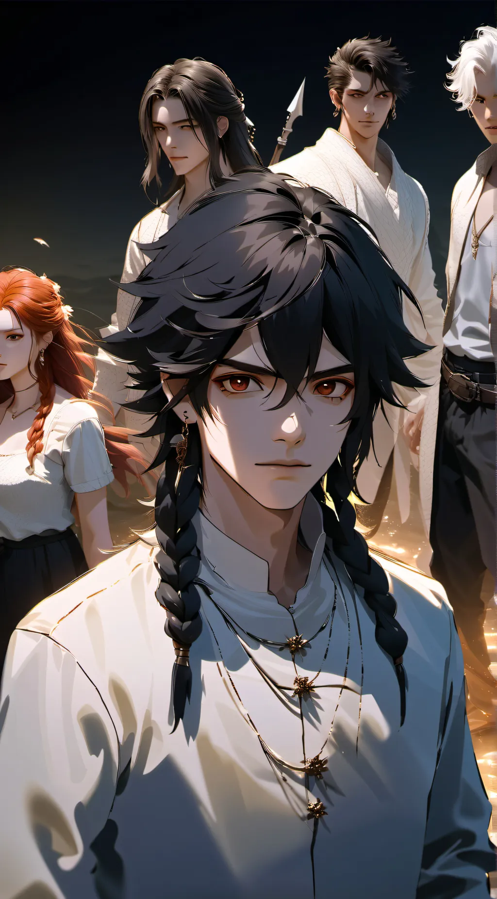 ai character: DemonSlayer Sensei background