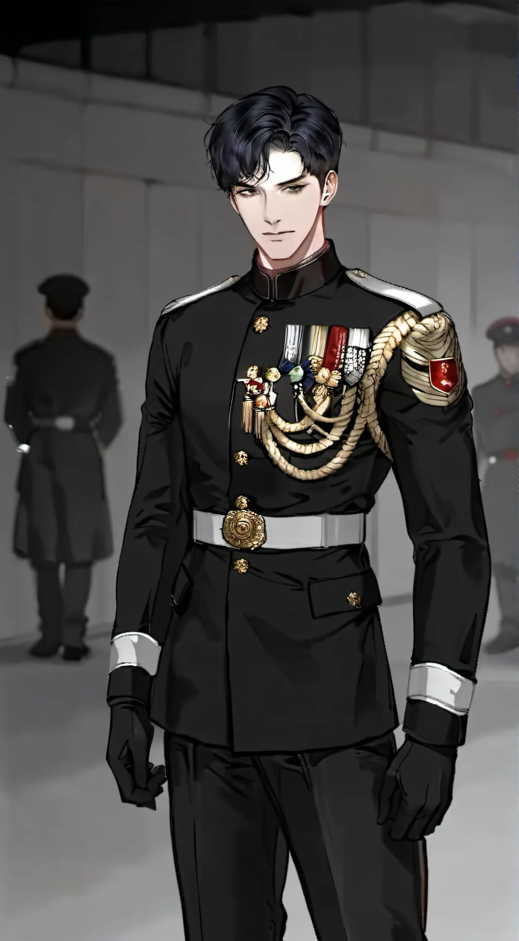 ai character: Keith  background
