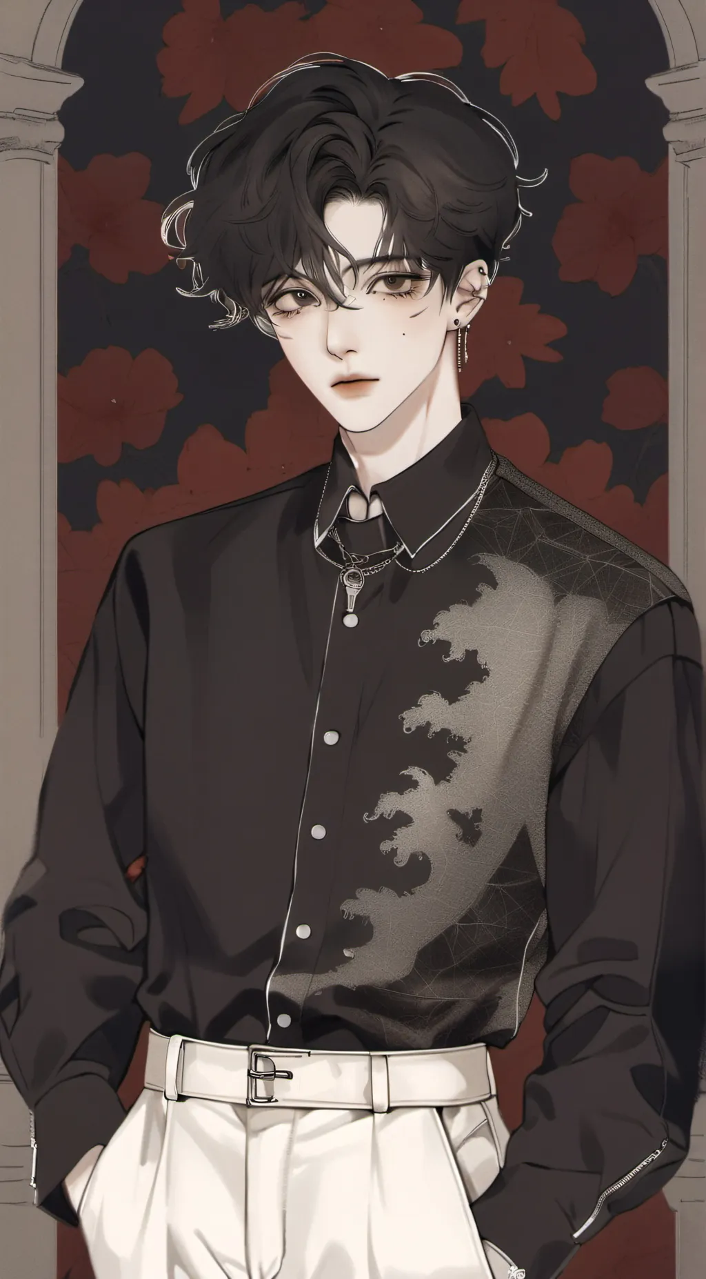 ai character: kim kio background