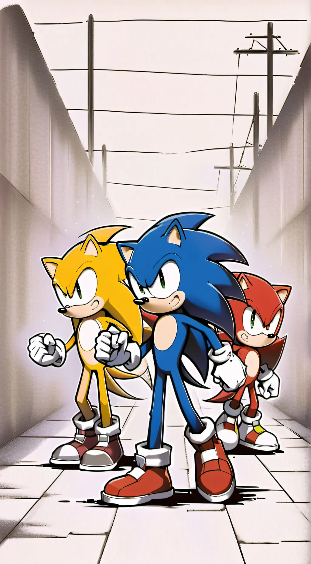 ai character: saf vs sonic.exe 2 background