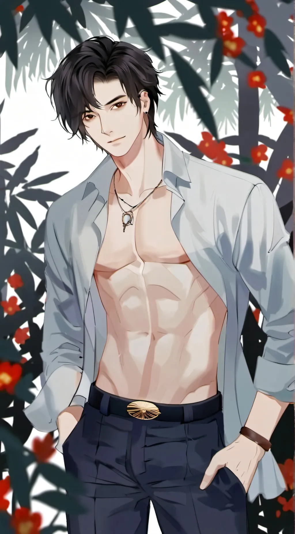 ai character: skinwalker yandere background